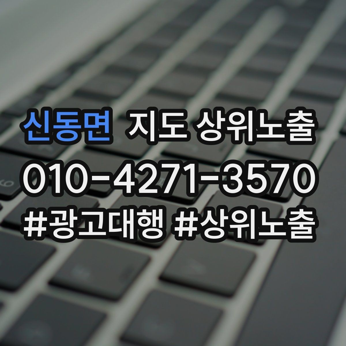 신동면 지도 상위노출 경쟁이 심한 지역에서 이기는 포인트