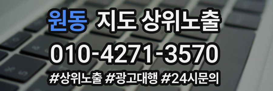원동 지도 상위 노출