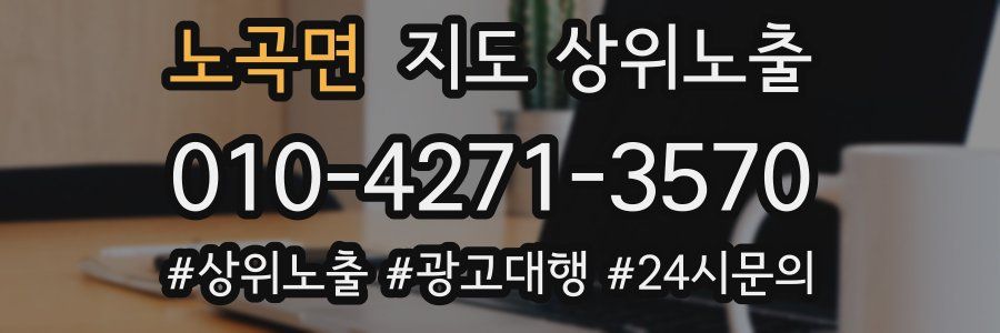 노곡면 지도 상위 노출