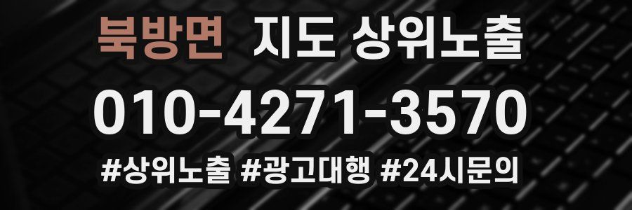 북방면 지도 상위 노출