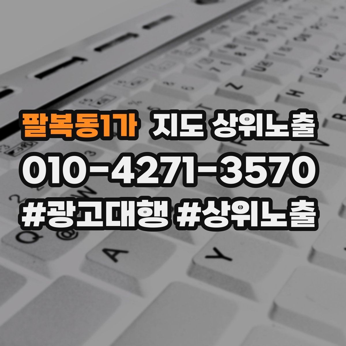 팔복동1가 지도 상위노출 긴급 수요 업종의 프로필 구성 포인트