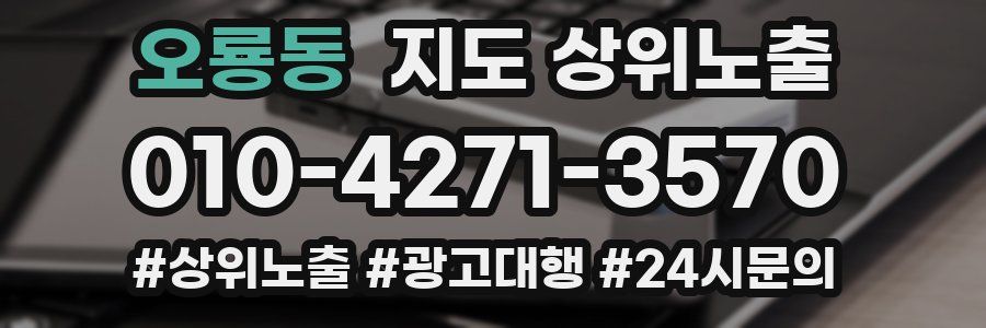 오룡동 지도 상위 노출