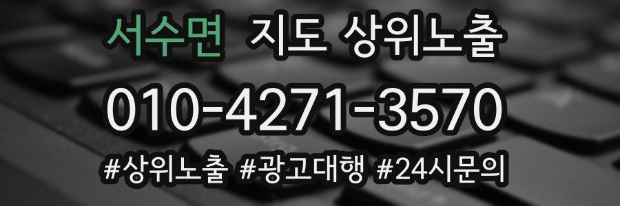 서수면 지도 상위 노출