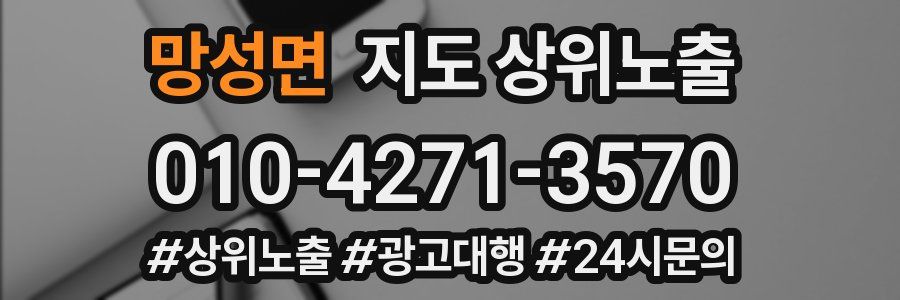 망성면 지도 상위 노출