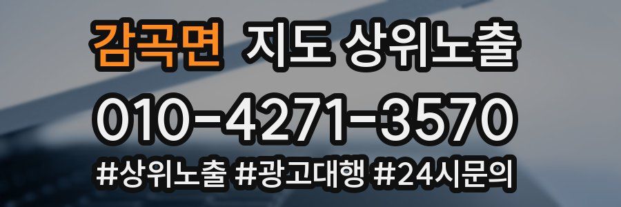 감곡면 지도 상위 노출