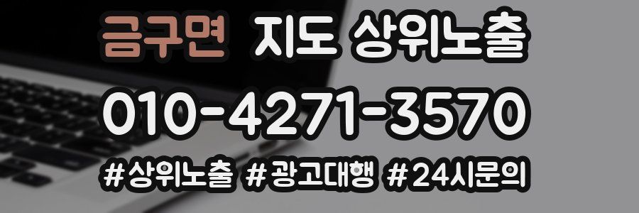 금구면 지도 상위 노출
