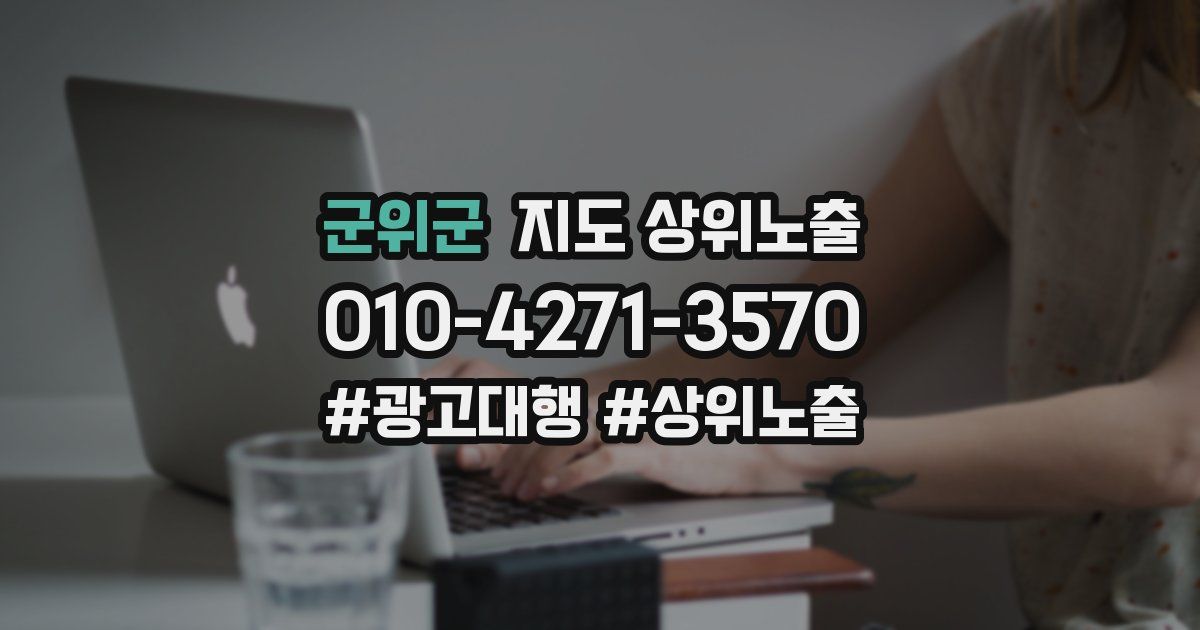 군위군 지도 상위 노출