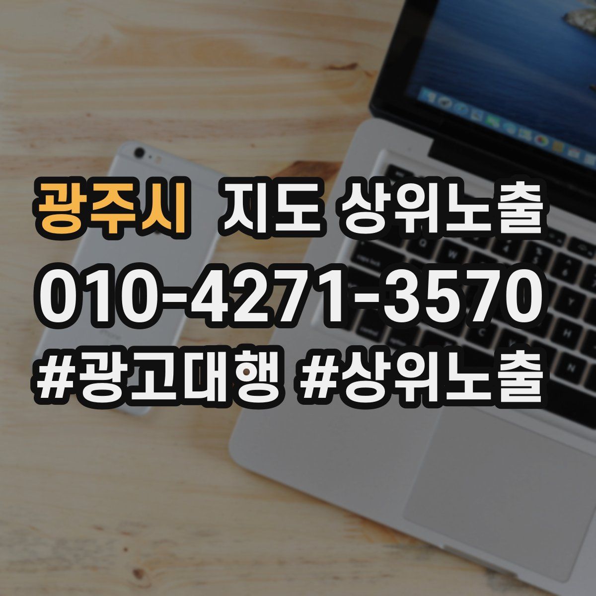 광주시 지도 상위 노출