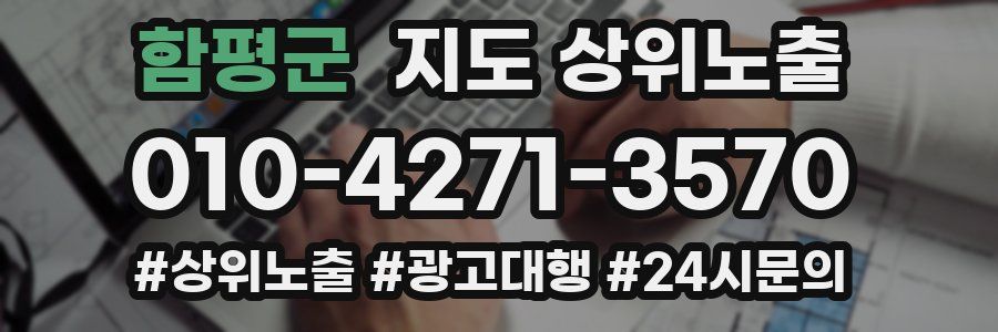 함평군 지도 상위 노출