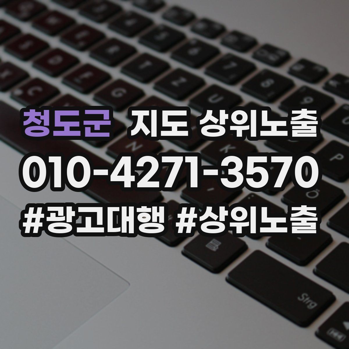 청도군 지도 상위노출 대표사진 한 장이 성과를 바꾸는 이유