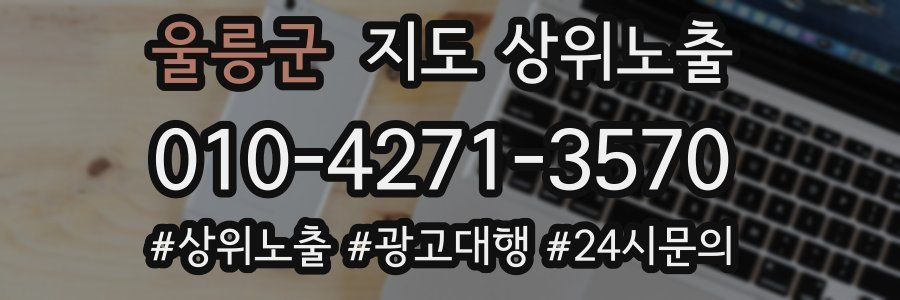 울릉군 지도 상위 노출