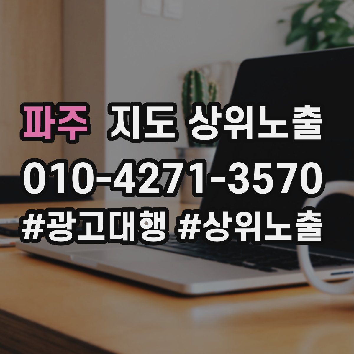 파주 지도 상위 노출