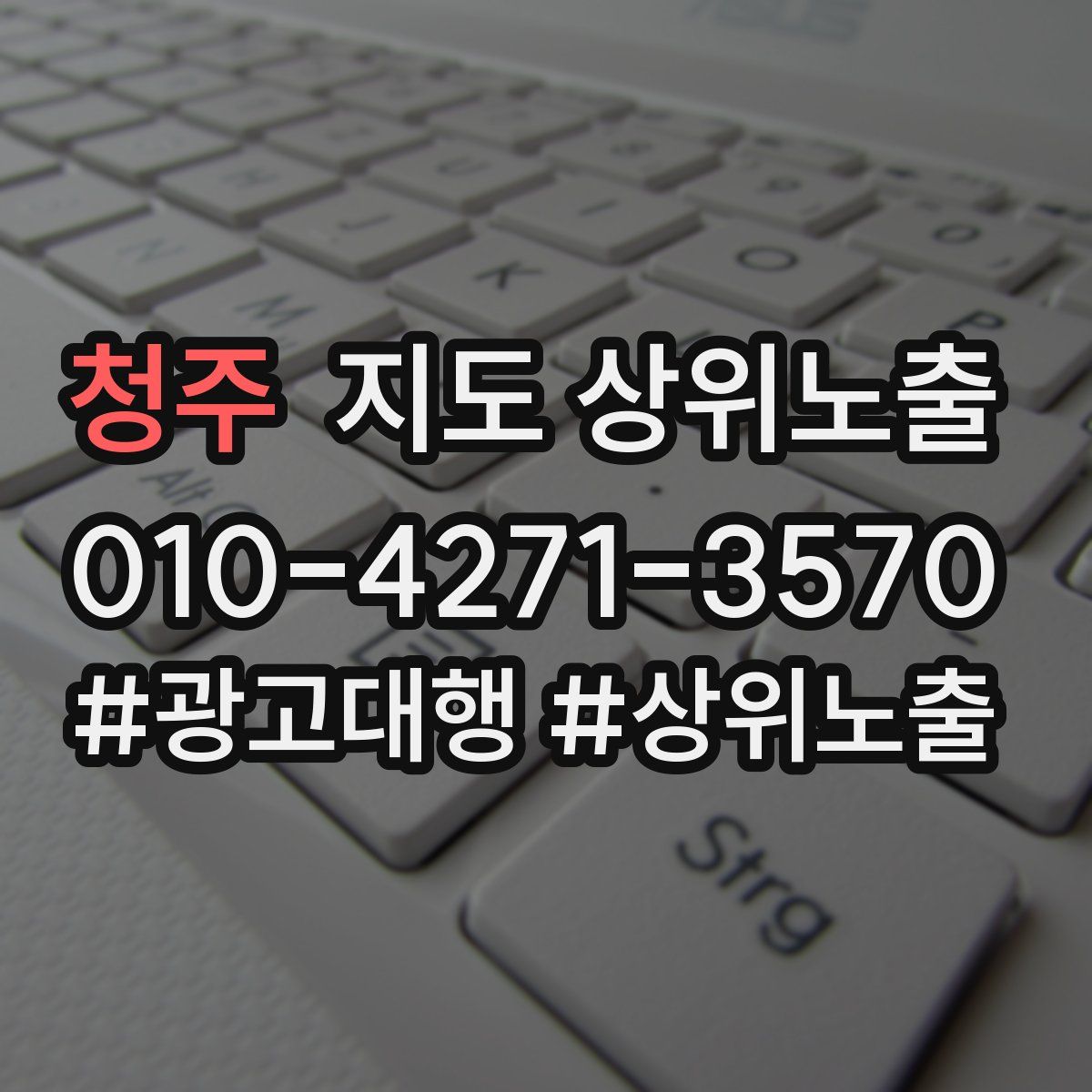 청주 지도 상위 노출
