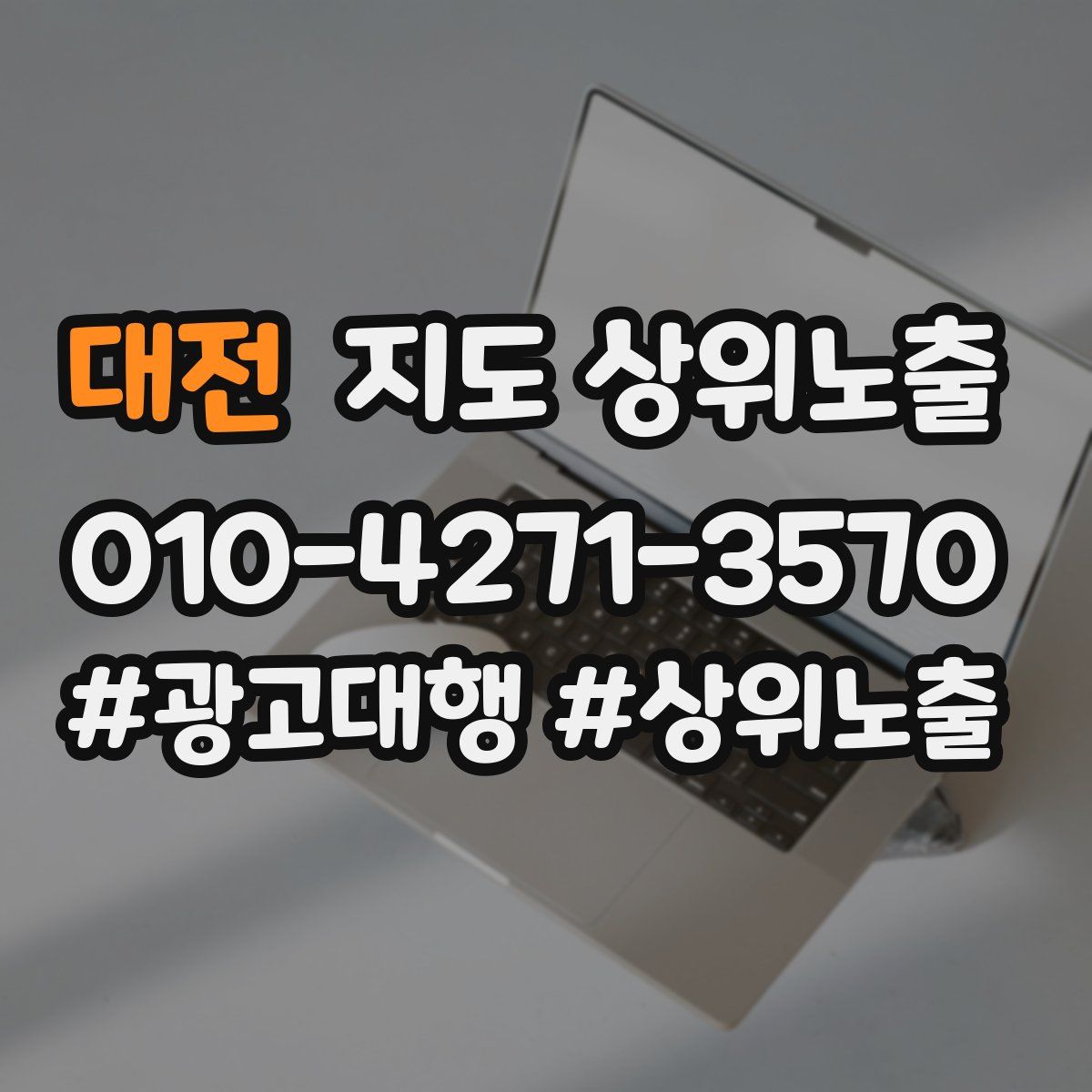 대전 지도 상위 노출