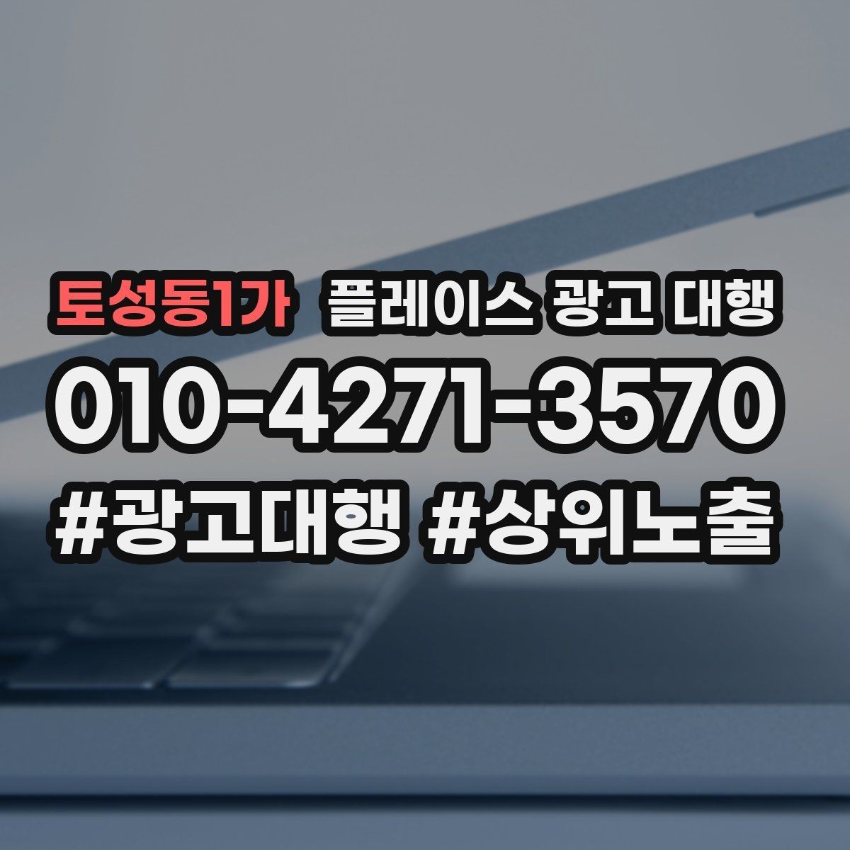 토성동1가 플레이스 광고 대행 시작한 뒤 1개월 관리 포인트