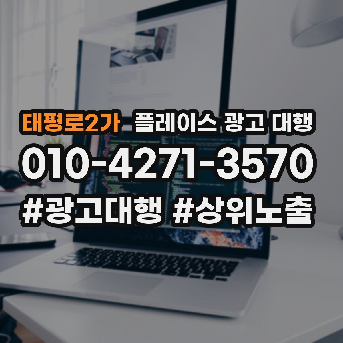 태평로2가 플레이스 광고 대행 운영 상황에 맞는 업무 분담