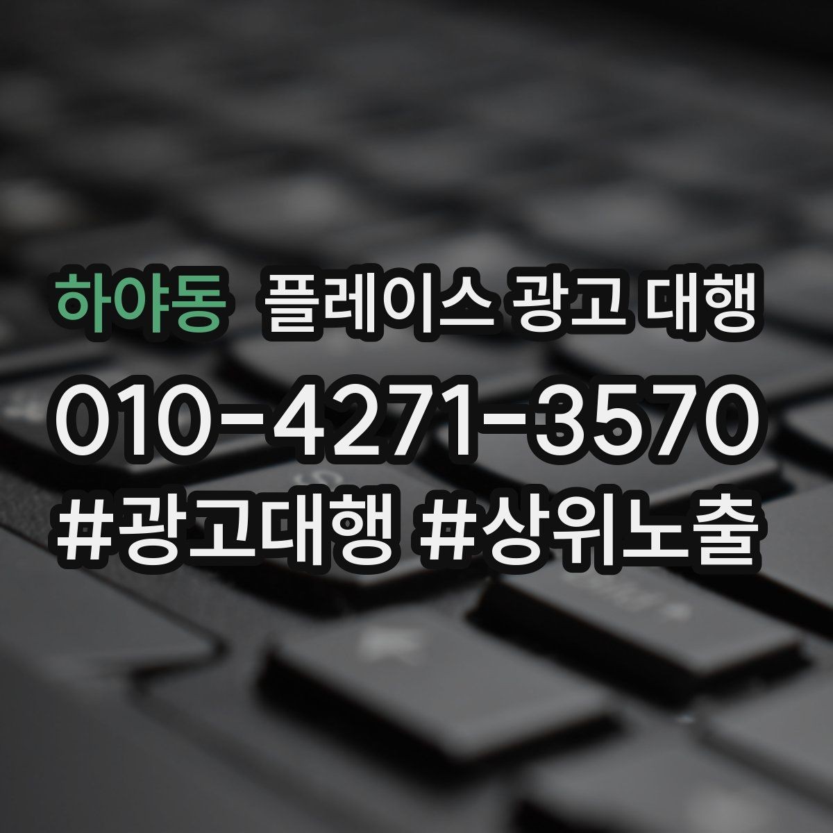 하야동 플레이스 광고 대행 성과가 잘 나는 업종의 특징