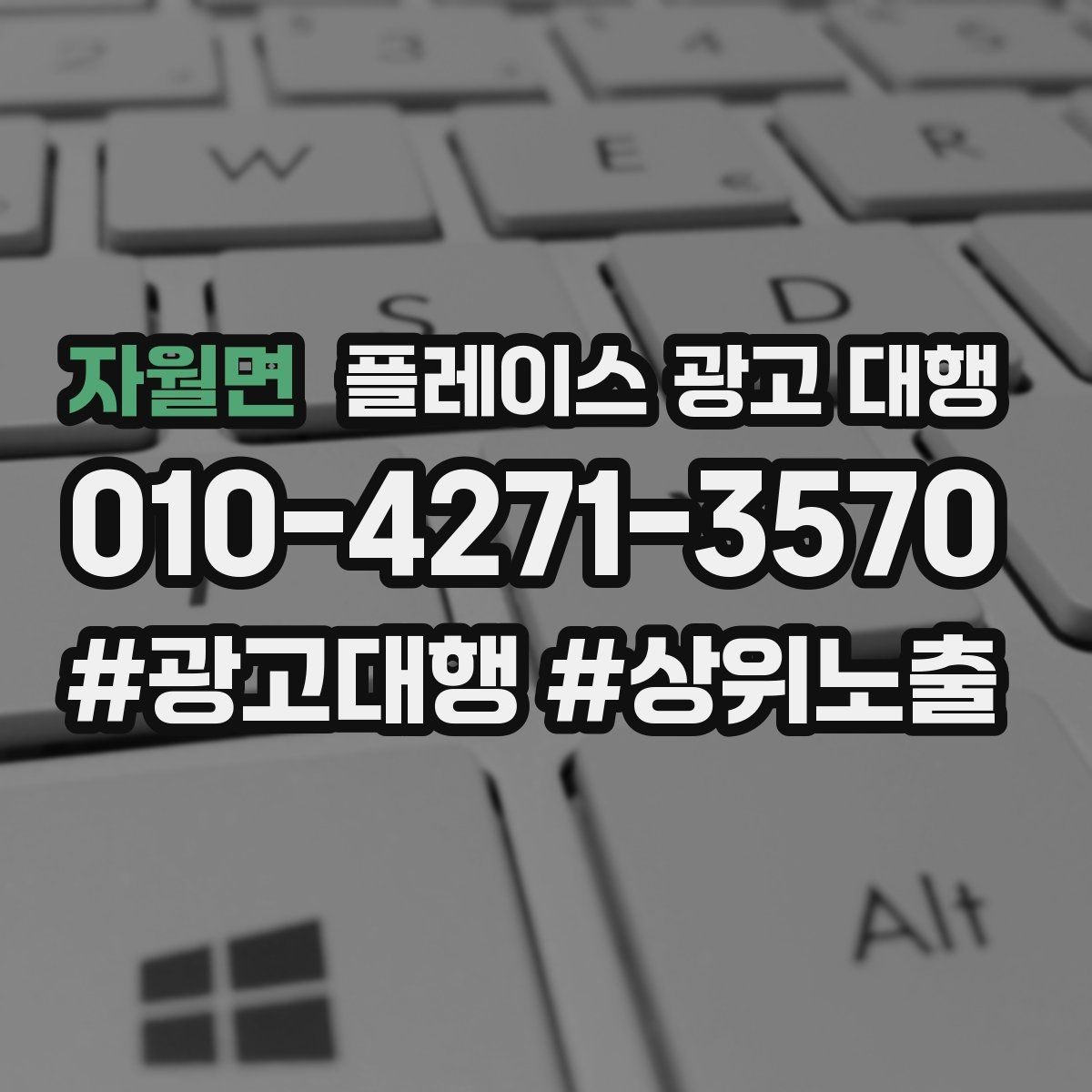 자월면 플레이스 광고 대행 업종 특성에 맞춘 운영 예시