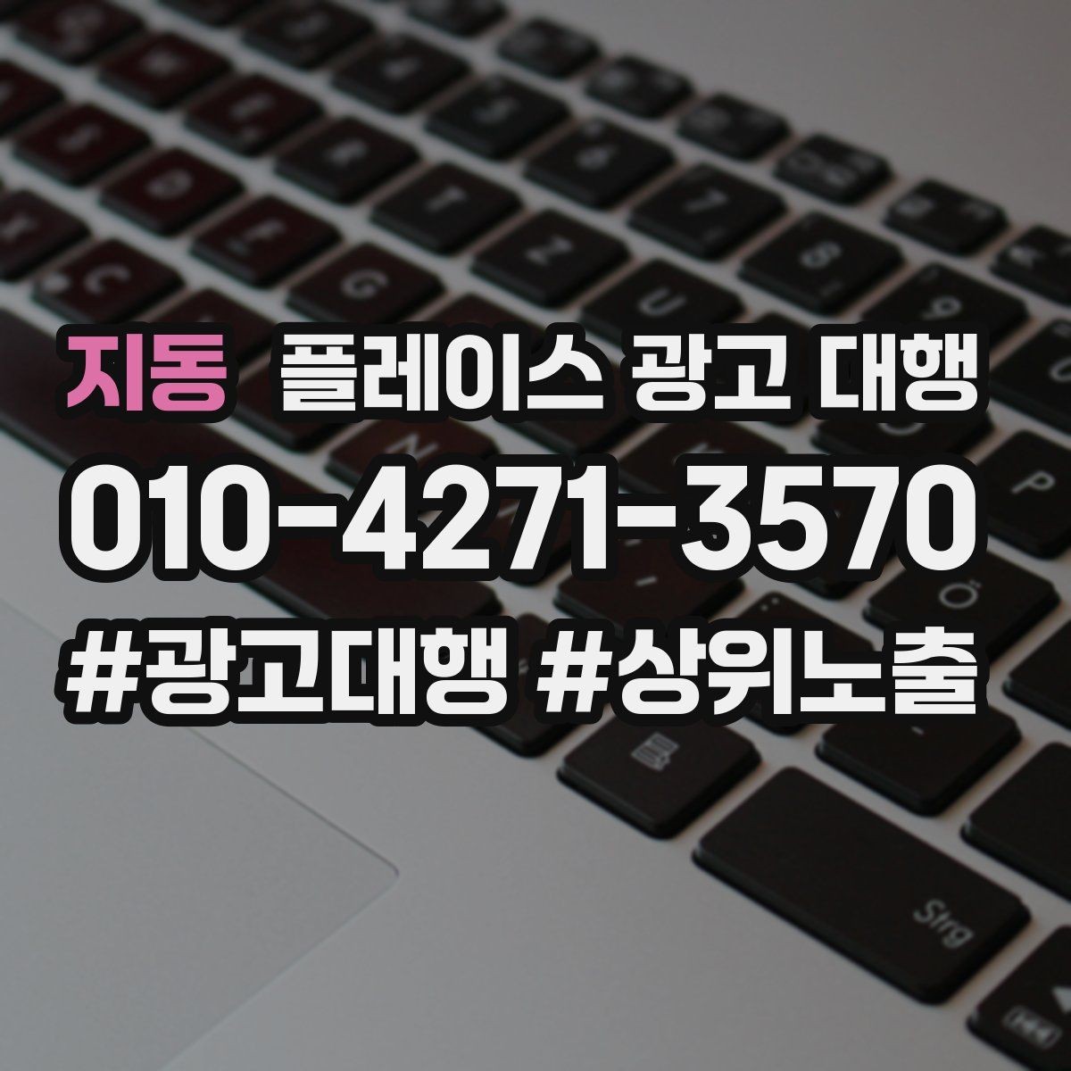 지동 플레이스 광고 대행 검색어 선택이 중요한 까닭
