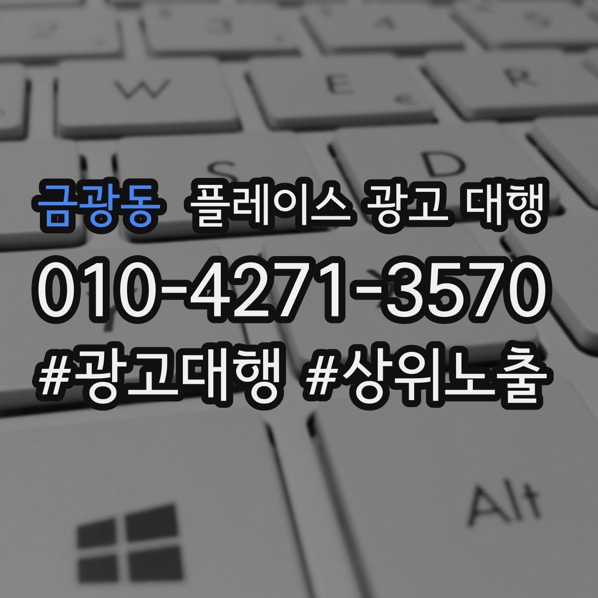 금광동 플레이스 광고 대행 지역 상권 데이터 활용법