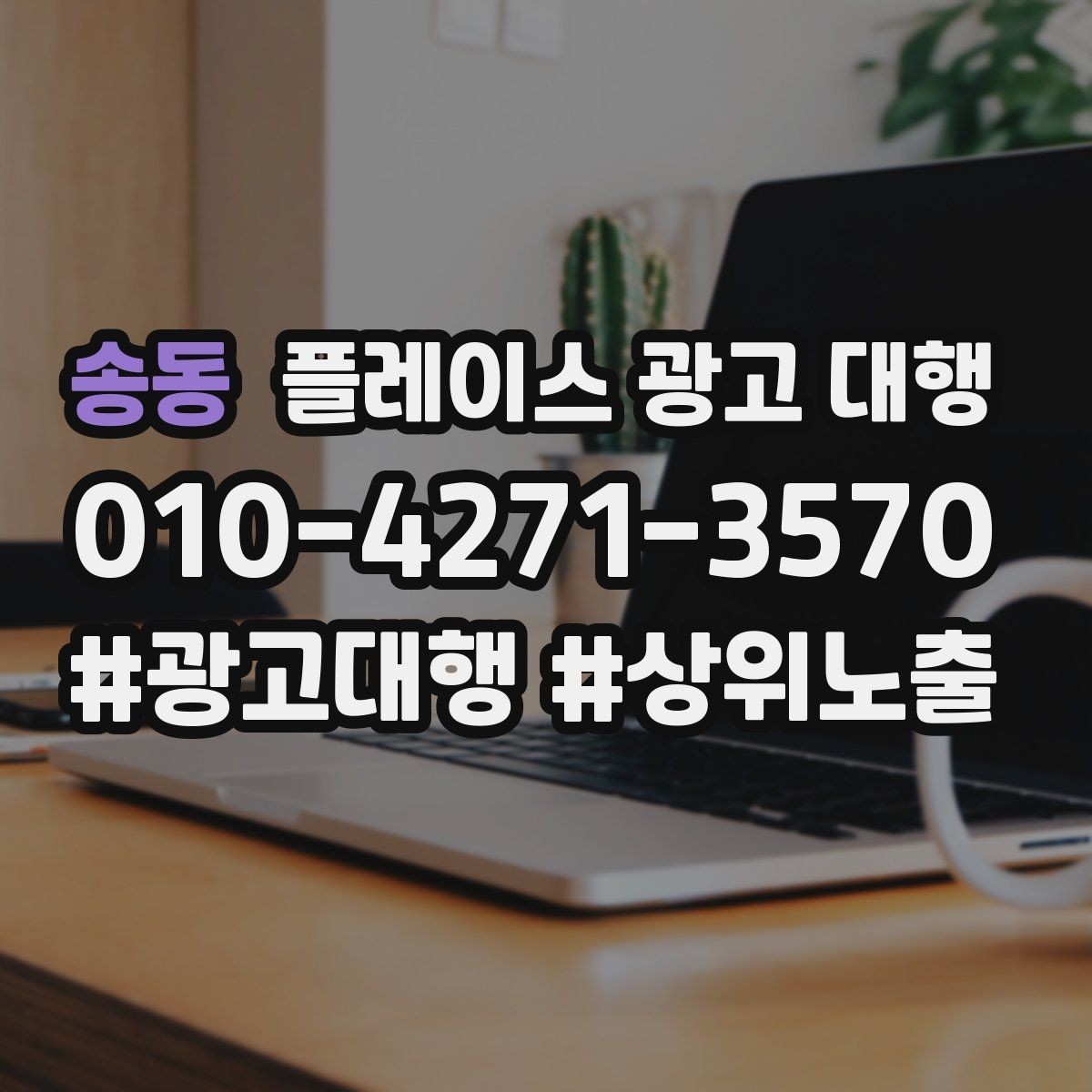 송동 플레이스 광고 대행 검색 유입을 늘리는 콘텐츠 방향