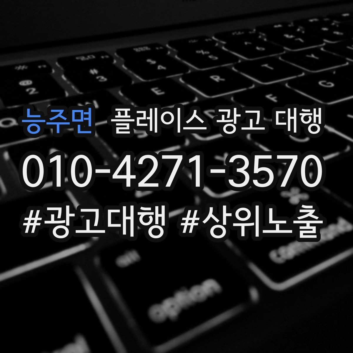 능주면 플레이스 광고 대행 성과 분석 시 보는 항목