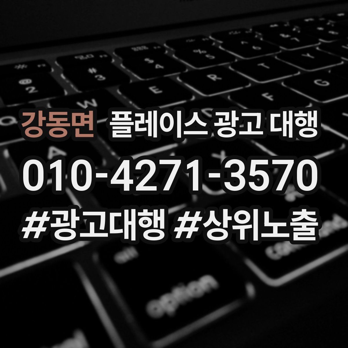강동면 플레이스 광고 대행 월간 관리에서 체크할 부분