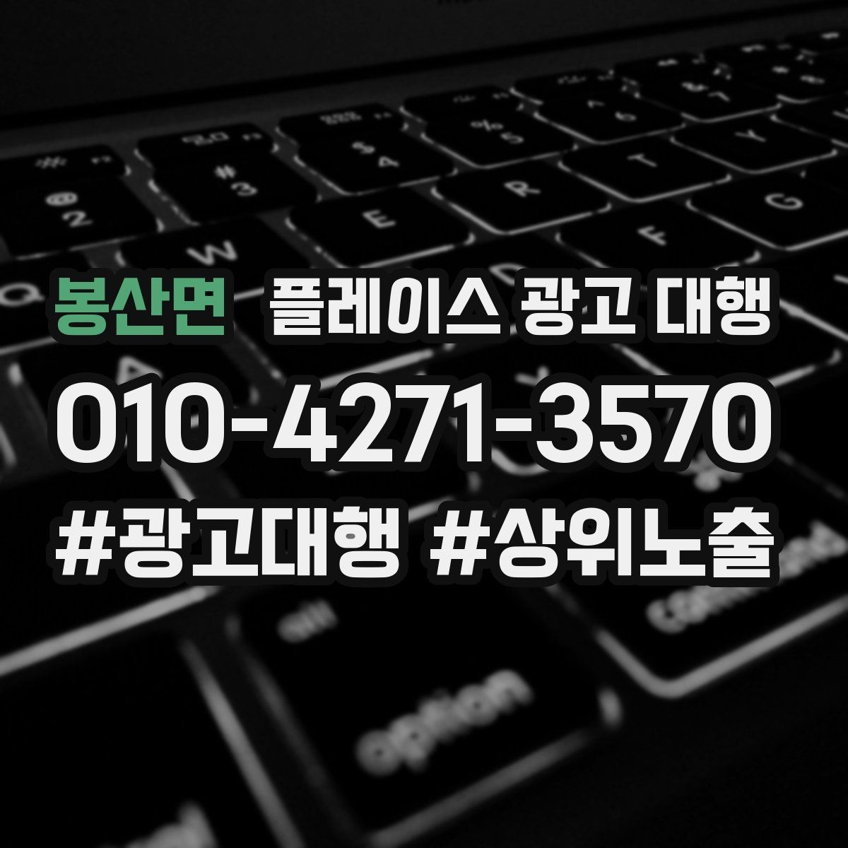 봉산면 플레이스 광고 대행 도입 전 비교해야 할 항목