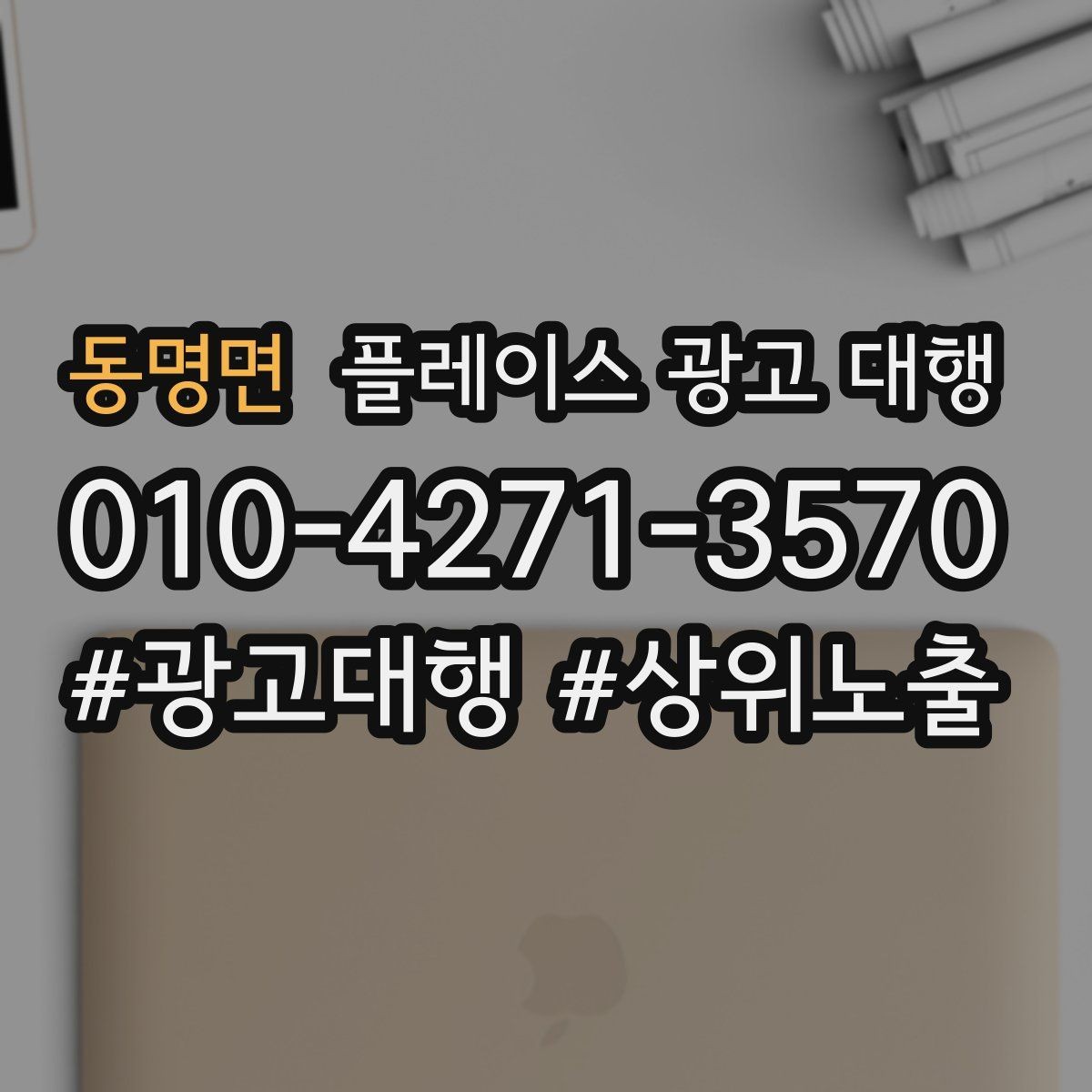 동명면 플레이스 광고 대행 운영에 필요한 기본 자료 정리