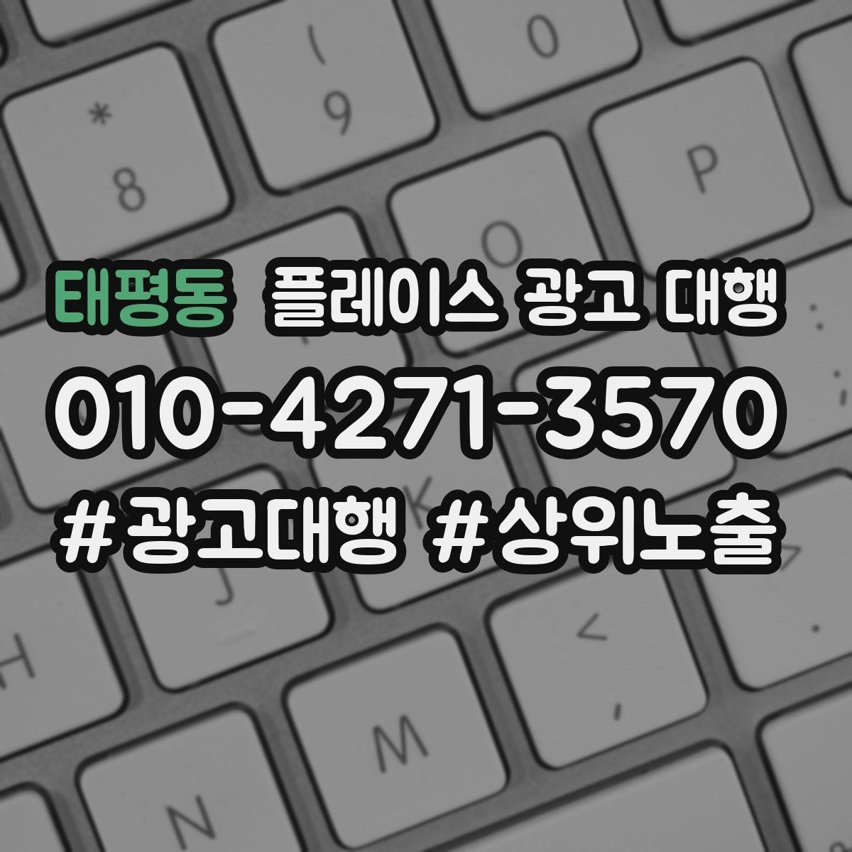 태평동 플레이스 광고 대행 노출 흐름이 달라지는 이유