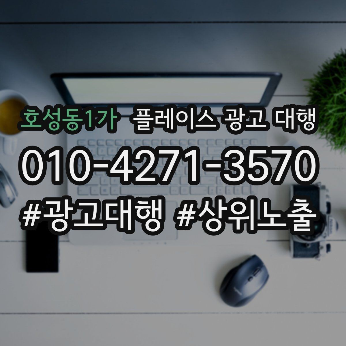 호성동1가 플레이스 광고 대행 진행 전 매장 점검 리스트
