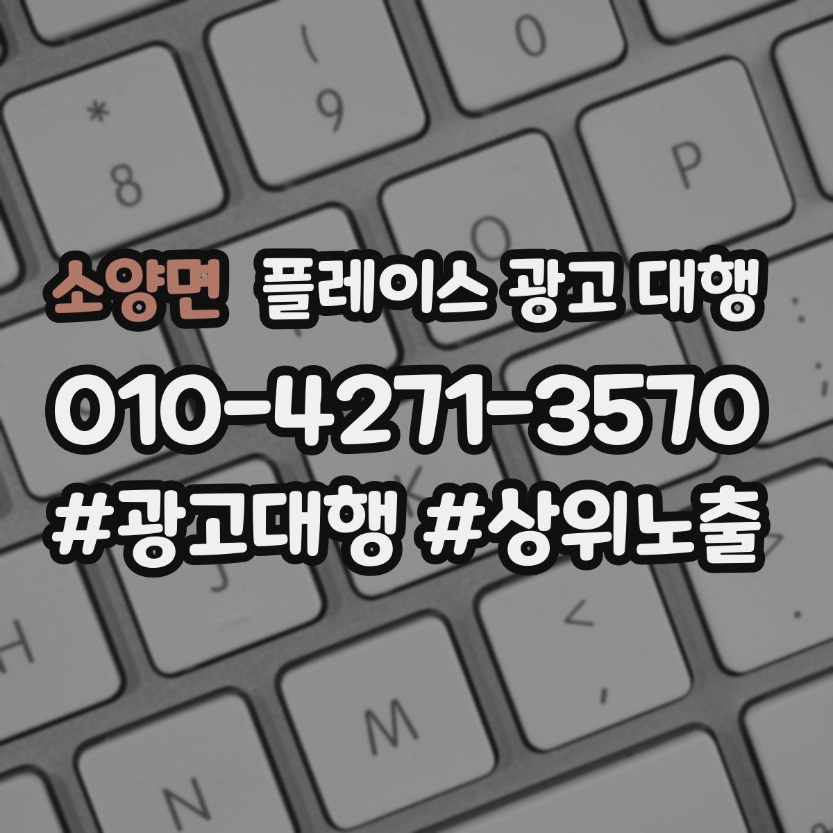 소양면 플레이스 광고 대행 지역 고객 특성에 맞춘 안내 방식
