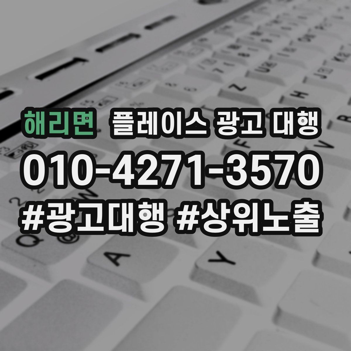해리면 플레이스 광고 대행 맡기기 좋은 업종 사례