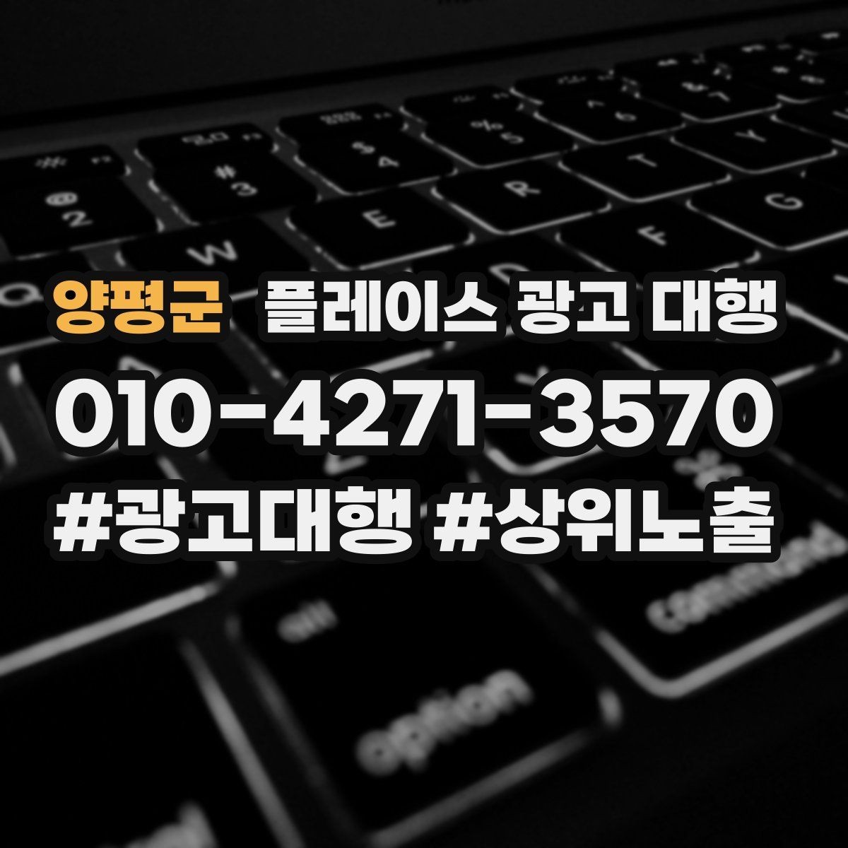 양평군 플레이스 광고 대행 결과를 해석할 때 보는 요소