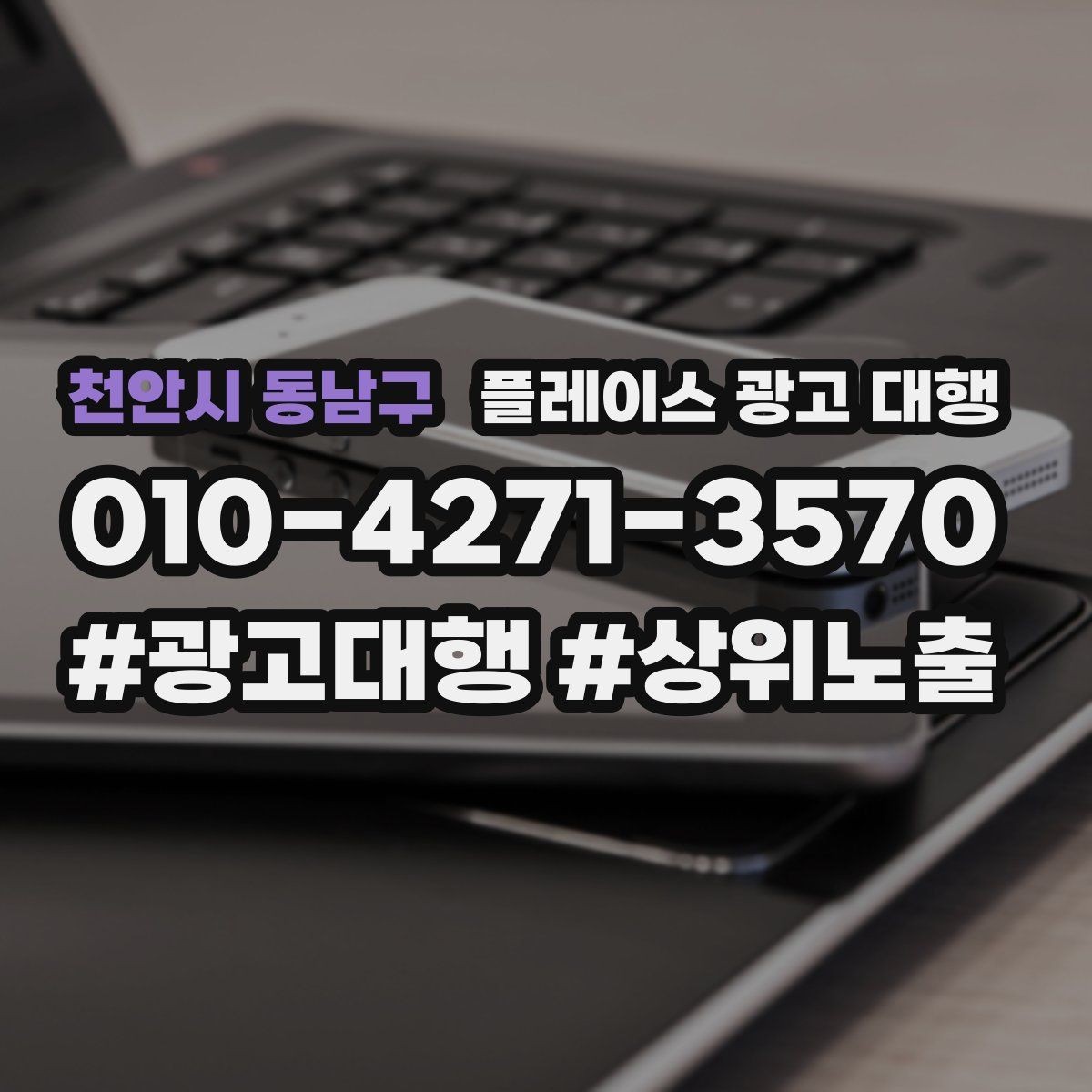 천안시 동남구 플레이스 광고 대행 지역 고객 특성에 맞춘 안내 방식