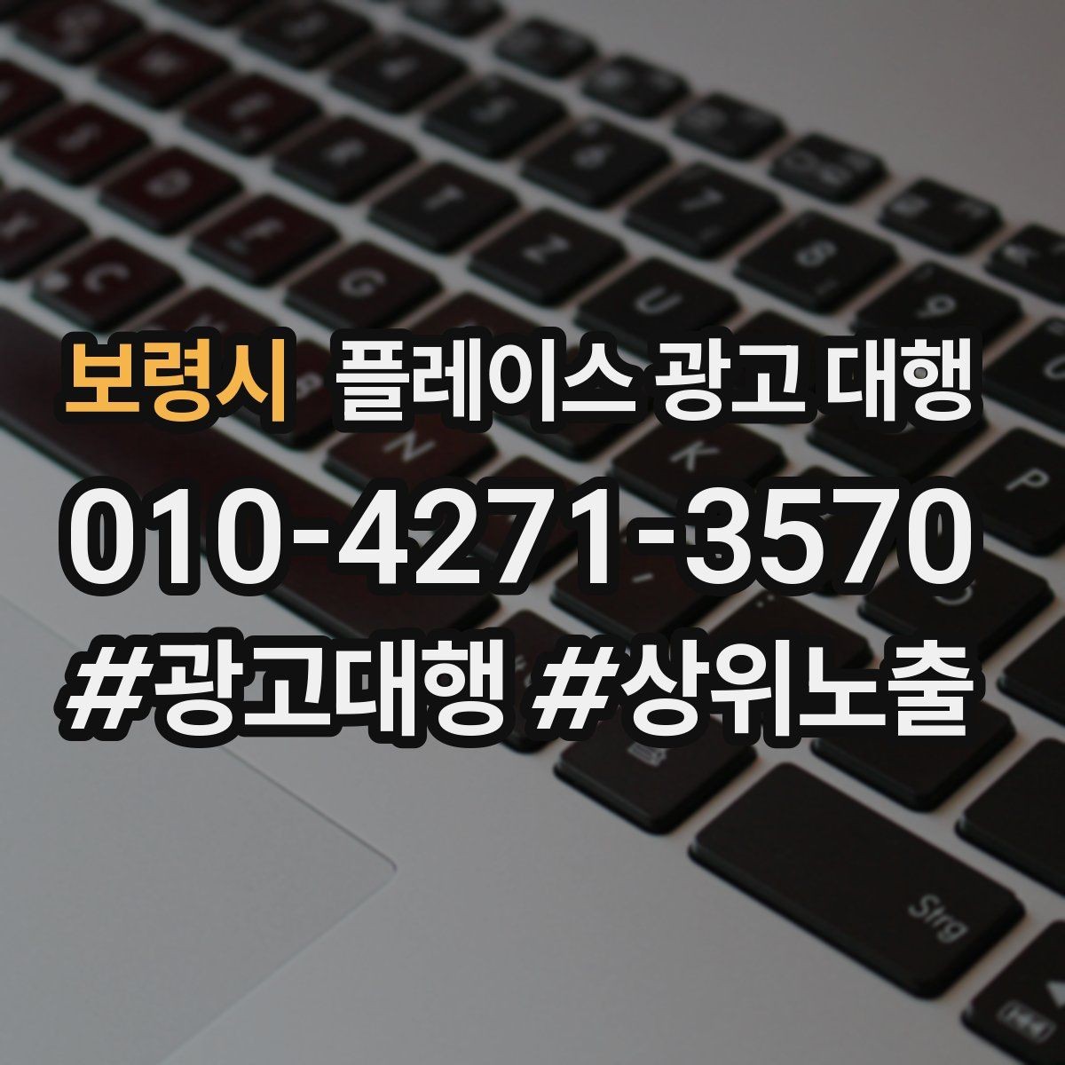 보령시 플레이스 광고 대행 매장 소개 페이지 구성 팁