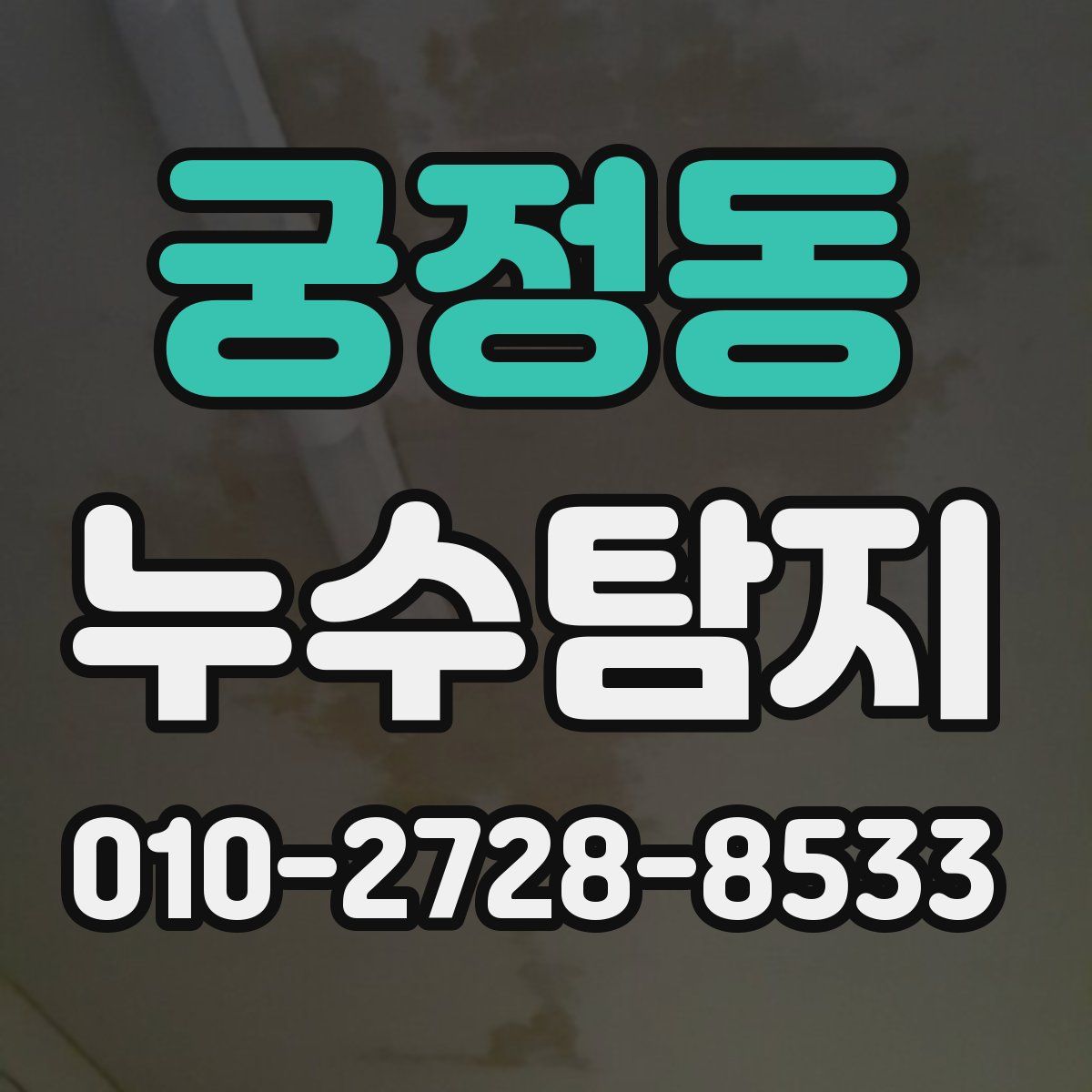 궁정동 누수탐지