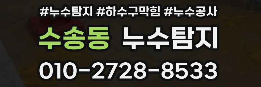 수송동 누수탐지업체