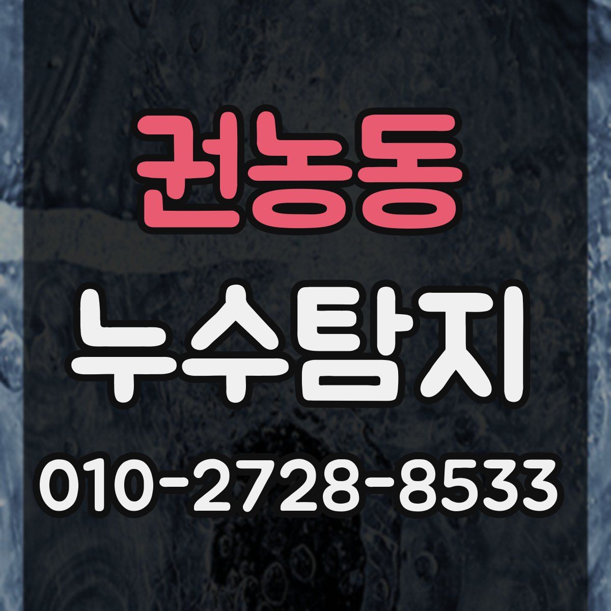 권농동 누수탐지