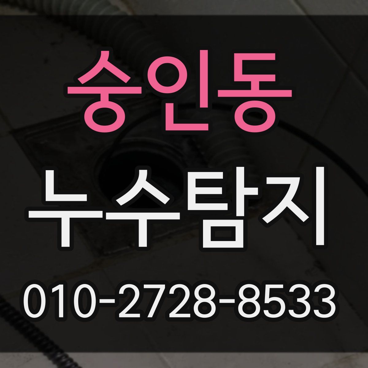 숭인동 누수탐지