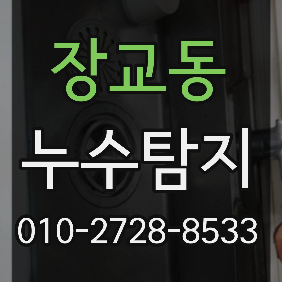 장교동 누수탐지