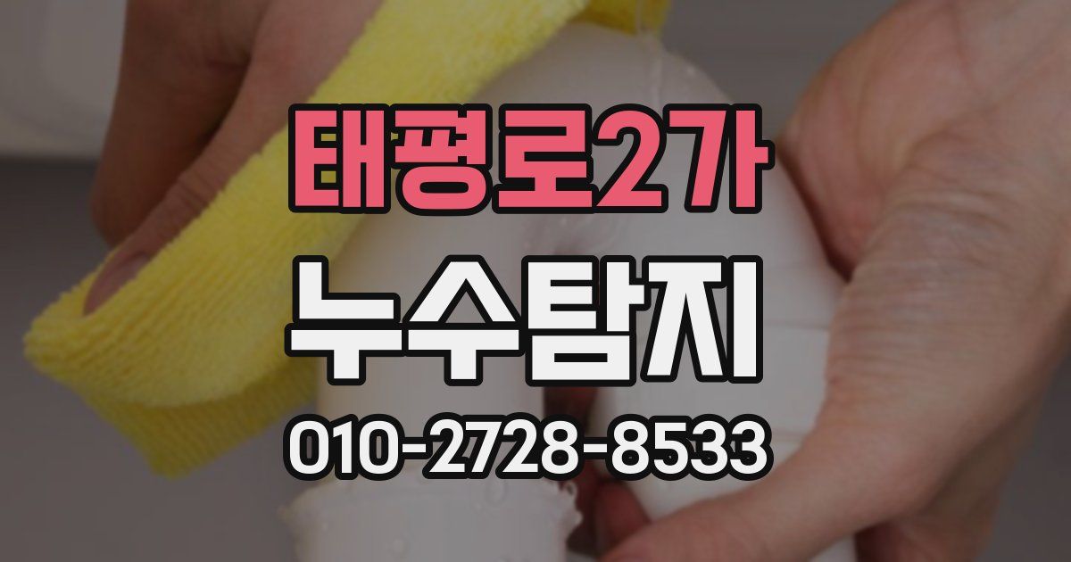 태평로2가 누수공사