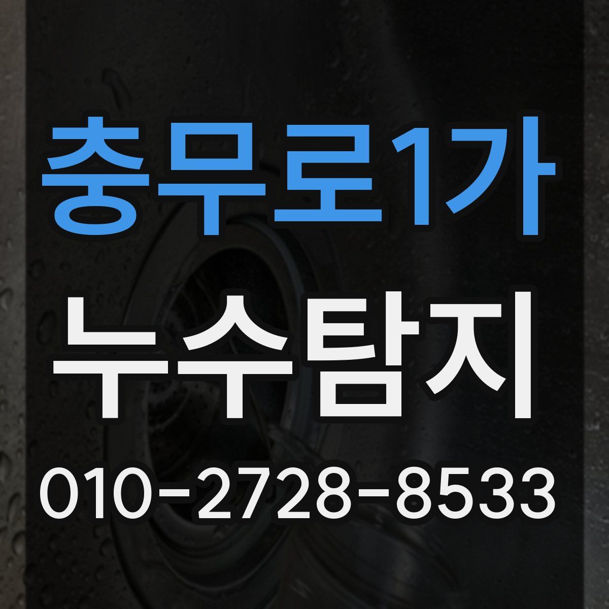 충무로1가 누수탐지