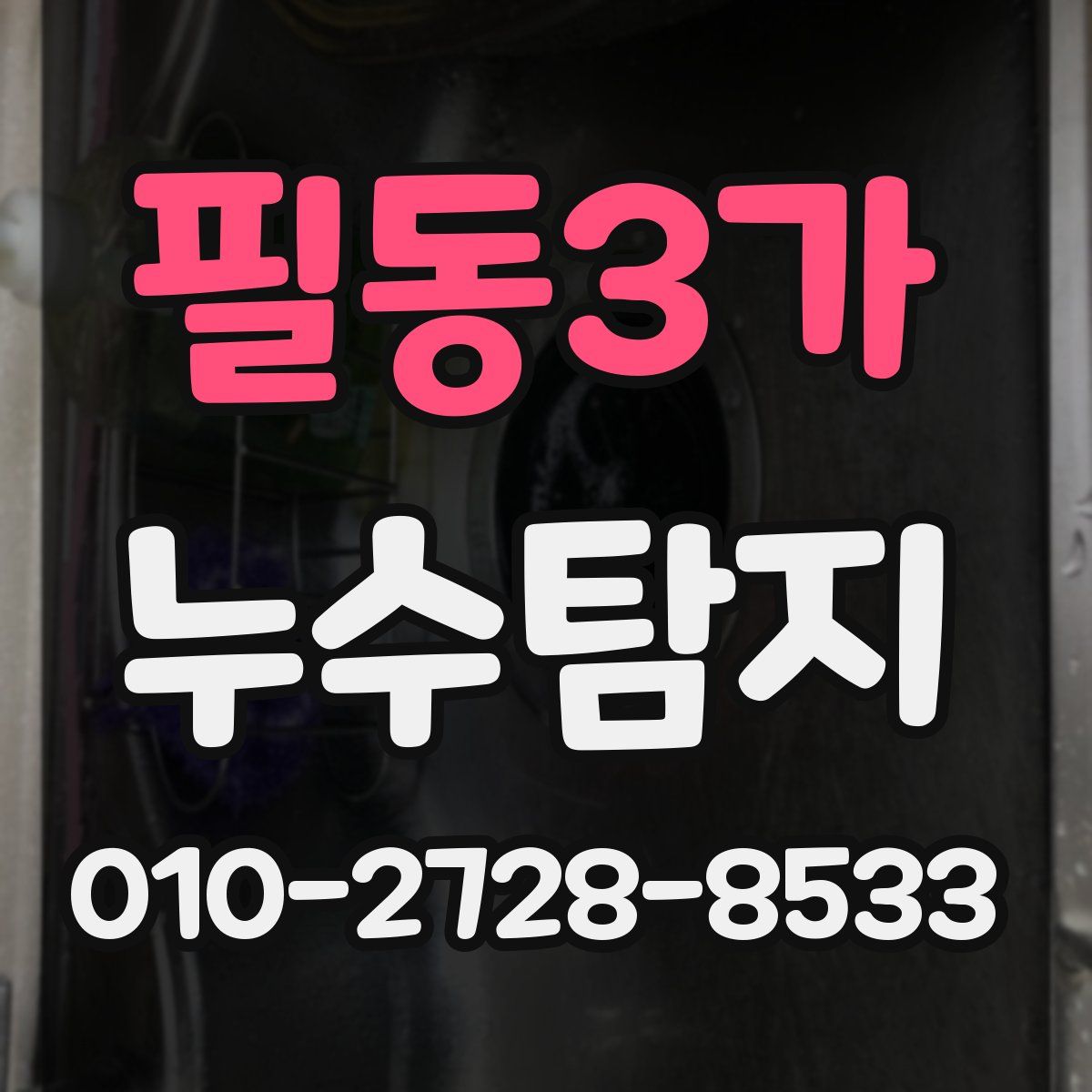 필동3가 누수탐지