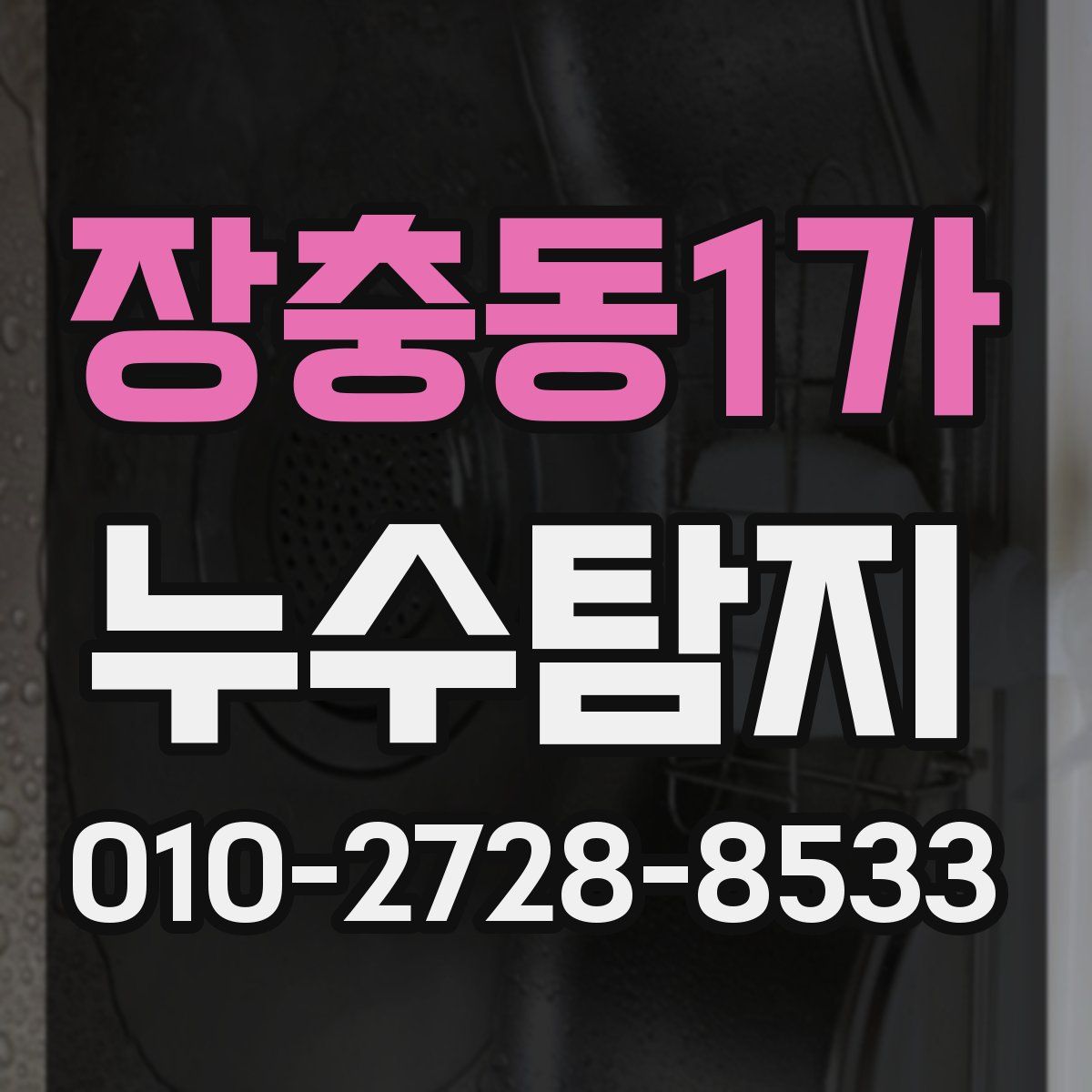 장충동1가 누수탐지