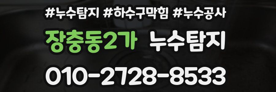 장충동2가 누수탐지업체