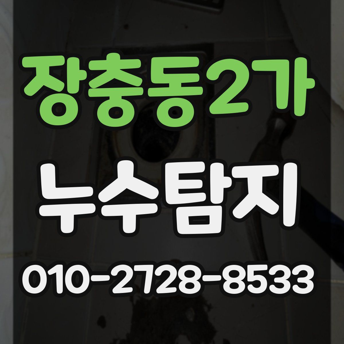 장충동2가 누수탐지
