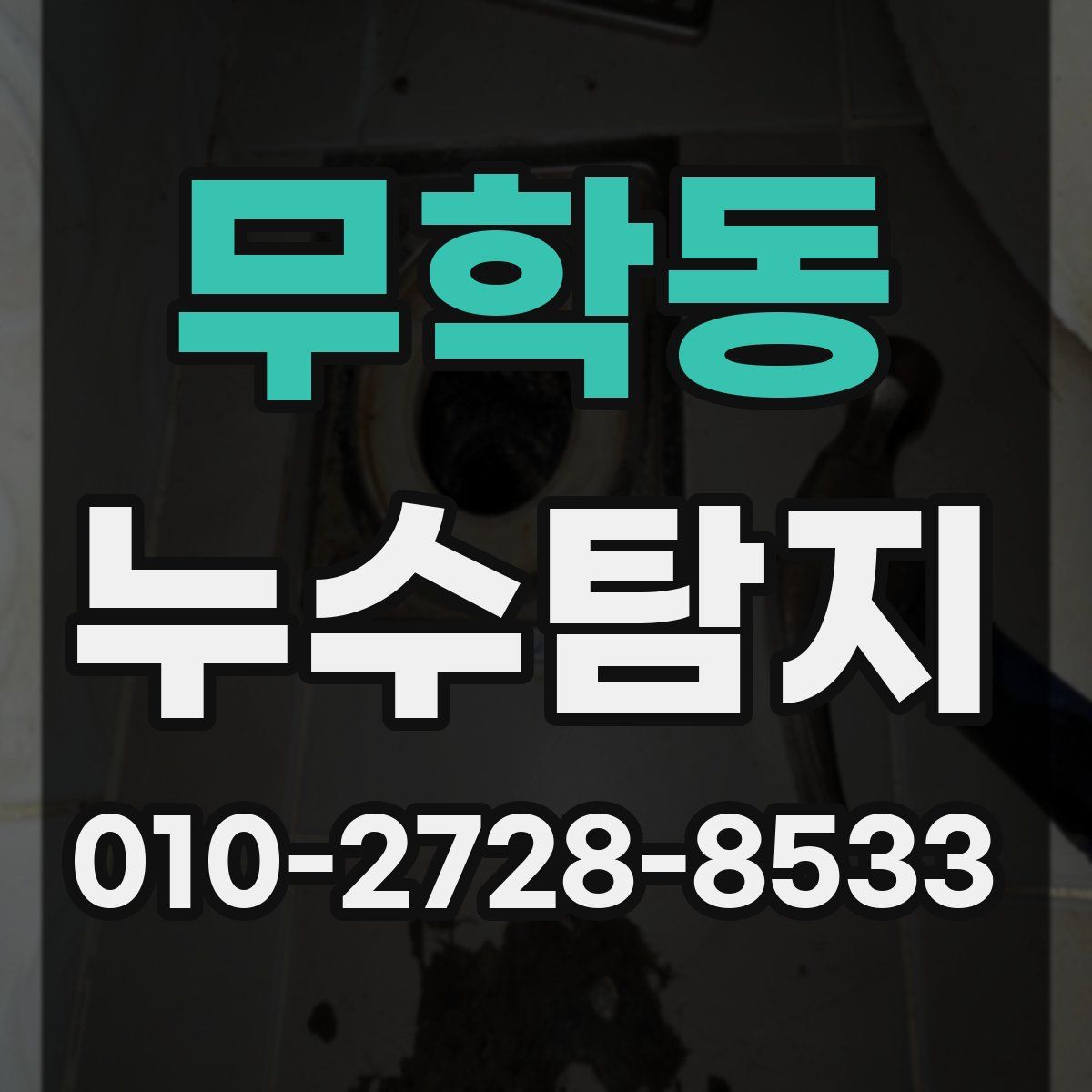 무학동 누수탐지