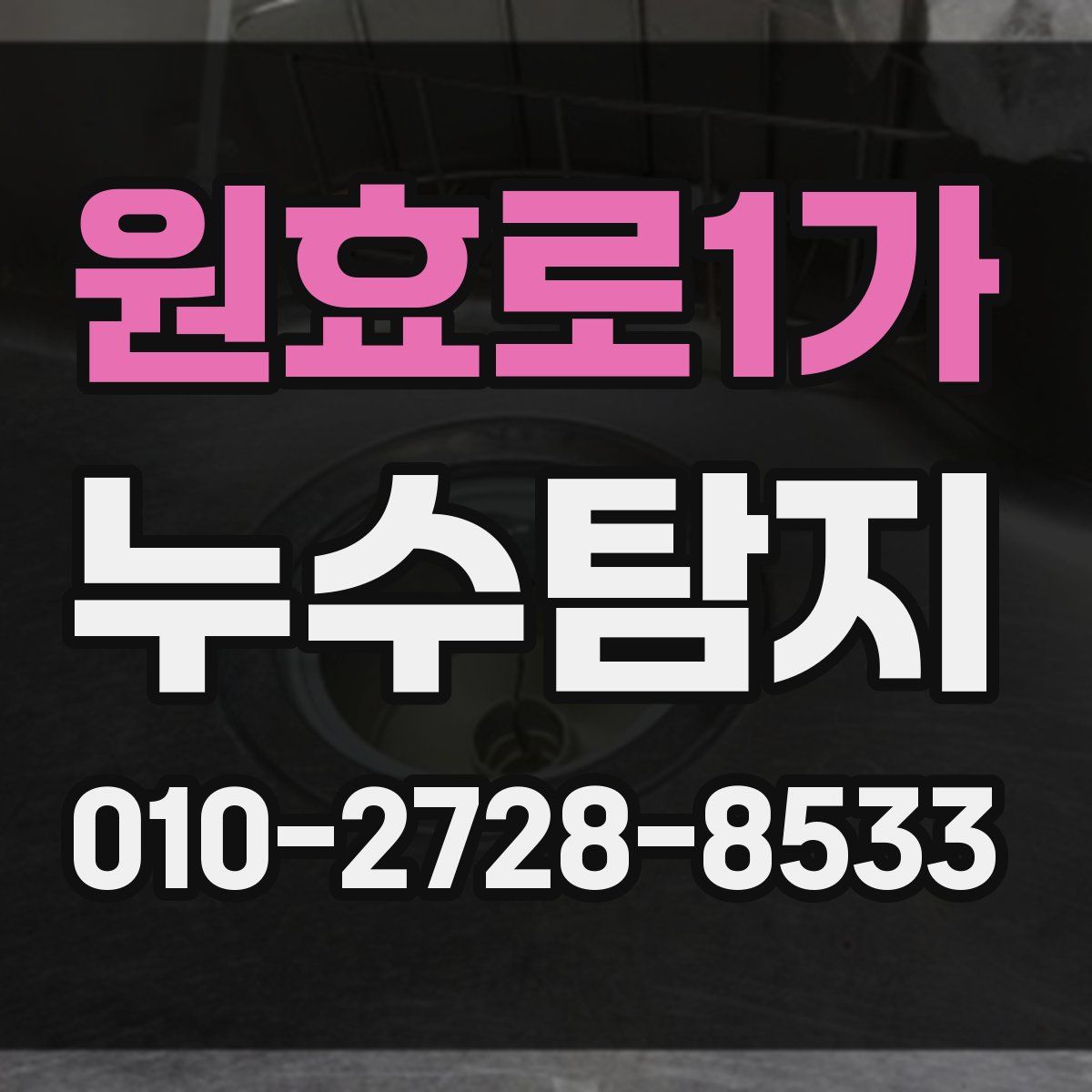 원효로1가 누수탐지