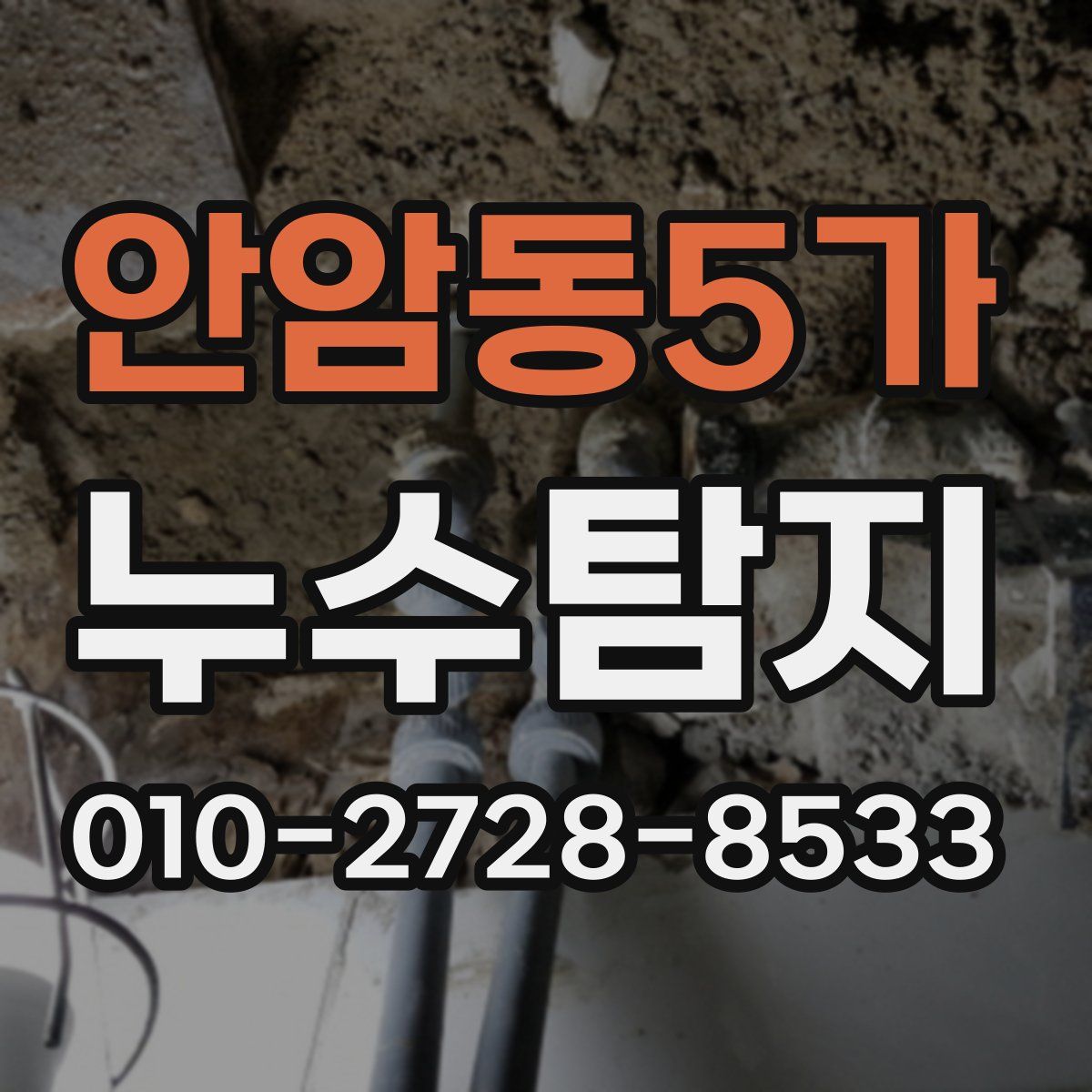 안암동5가 누수탐지